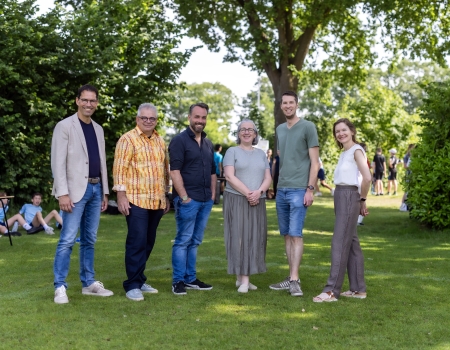 groepsfoto TTO netwerk buiten